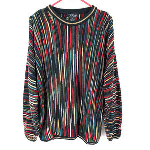 Tosani Multicolor Striped Men's Sweater